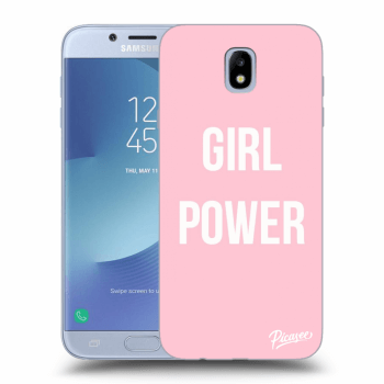 Picasee silikónový prehľadný obal pre Samsung Galaxy J7 2017 J730F - Girl power