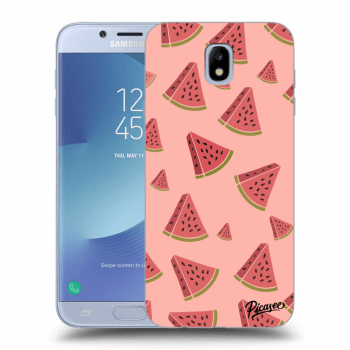 Picasee silikónový prehľadný obal pre Samsung Galaxy J7 2017 J730F - Watermelon