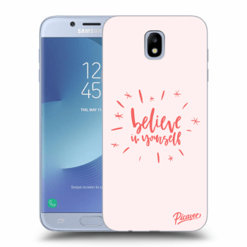 Picasee silikónový prehľadný obal pre Samsung Galaxy J7 2017 J730F - Believe in yourself