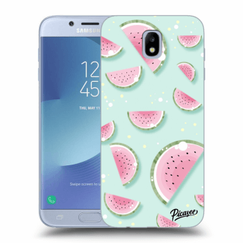 Picasee silikónový prehľadný obal pre Samsung Galaxy J7 2017 J730F - Watermelon 2