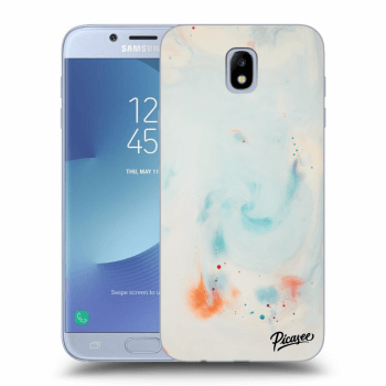 Picasee silikónový prehľadný obal pre Samsung Galaxy J7 2017 J730F - Splash
