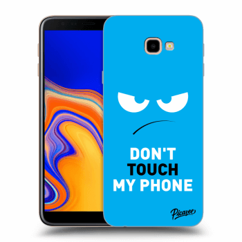 Obal pre Samsung Galaxy J4+ J415F - Angry Eyes - Blue