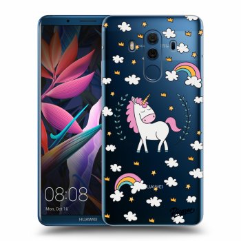 Picasee silikónový prehľadný obal pre Huawei Mate 10 Pro - Unicorn star heaven