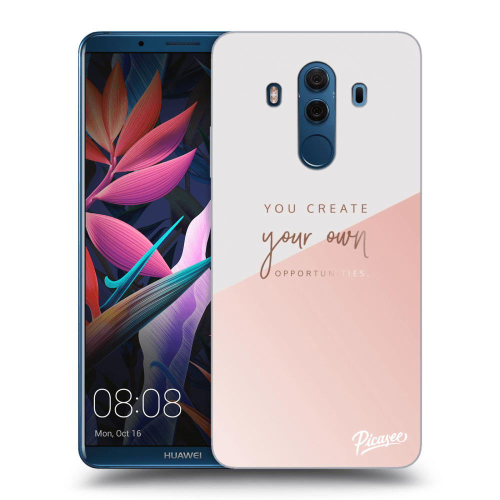 Picasee silikónový prehľadný obal pre Huawei Mate 10 Pro - You create your own opportunities