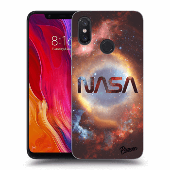 Picasee silikónový čierny obal pre Xiaomi Mi 8 - Nebula