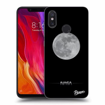 Picasee silikónový čierny obal pre Xiaomi Mi 8 - Moon Minimal