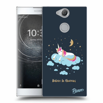 Picasee silikónový prehľadný obal pre Sony Xperia XA2 - Believe In Unicorns