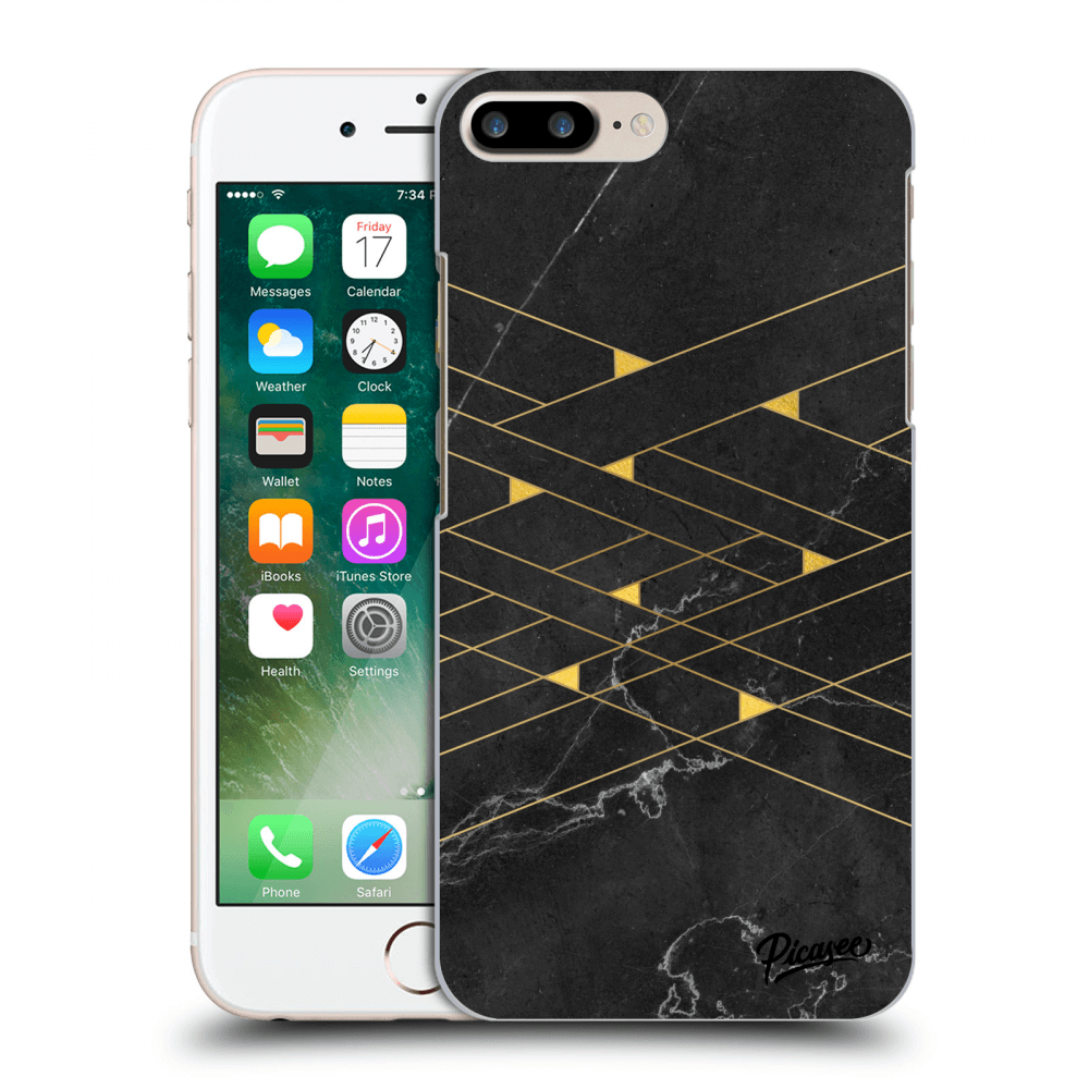 Picasee ULTIMATE CASE pro Apple iPhone 7 Plus - Gold Minimal