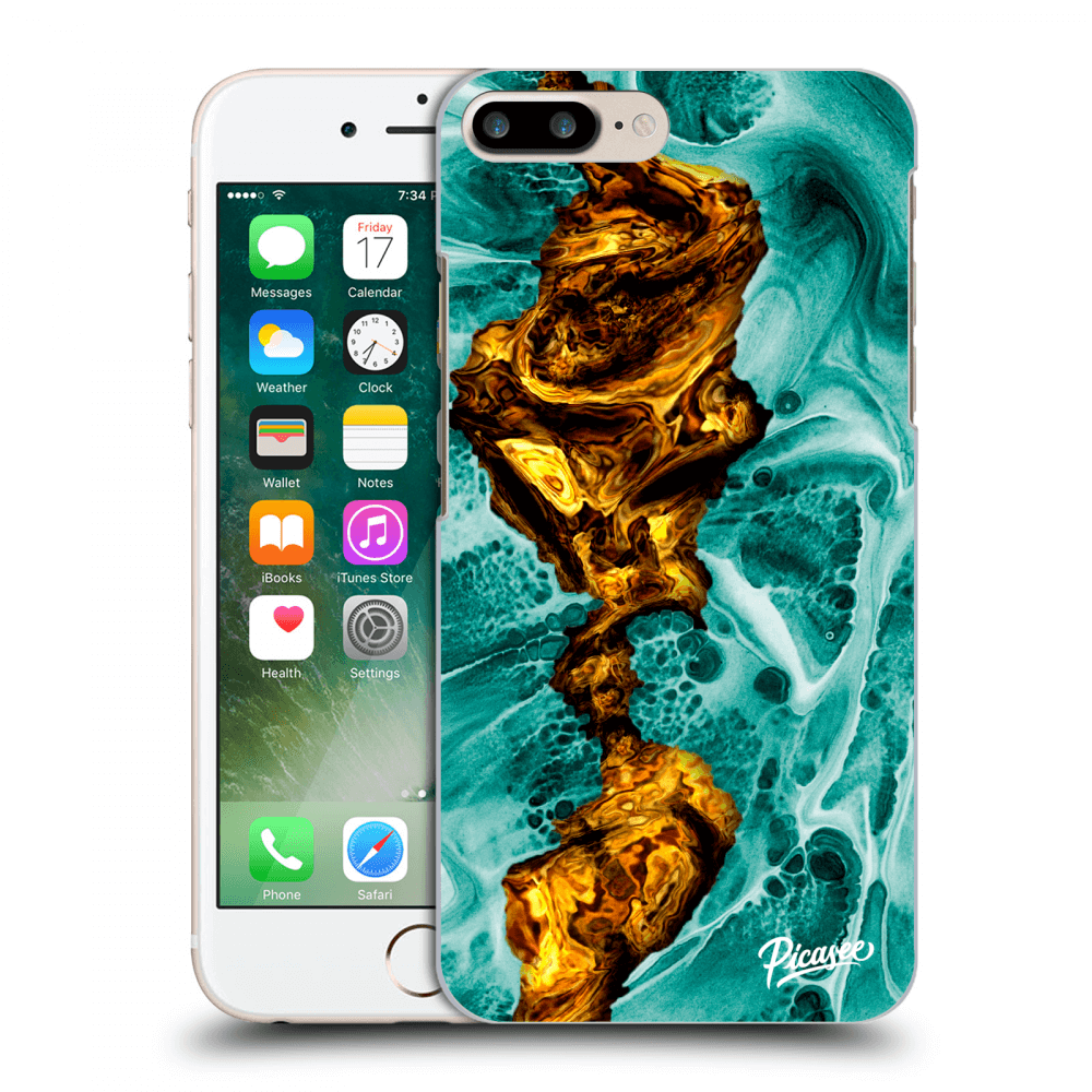 Picasee ULTIMATE CASE pro Apple iPhone 7 Plus - Goldsky