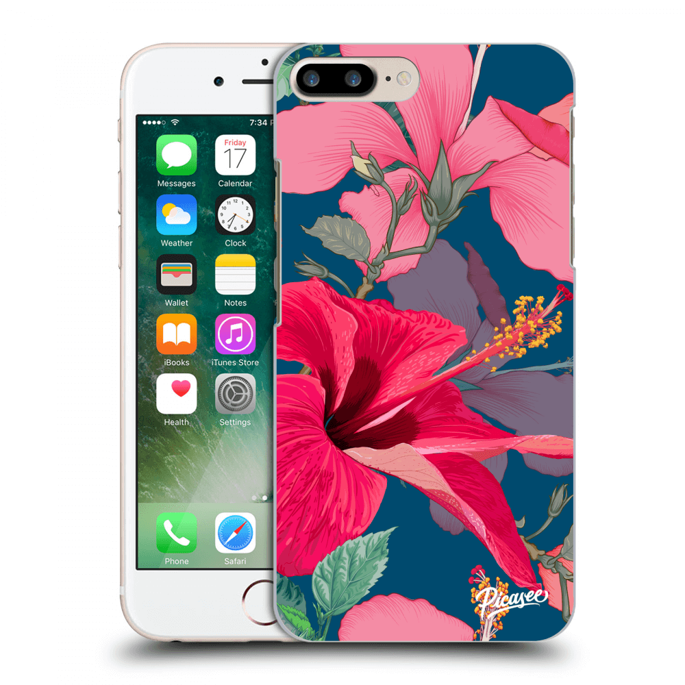 Picasee ULTIMATE CASE pro Apple iPhone 7 Plus - Hibiscus