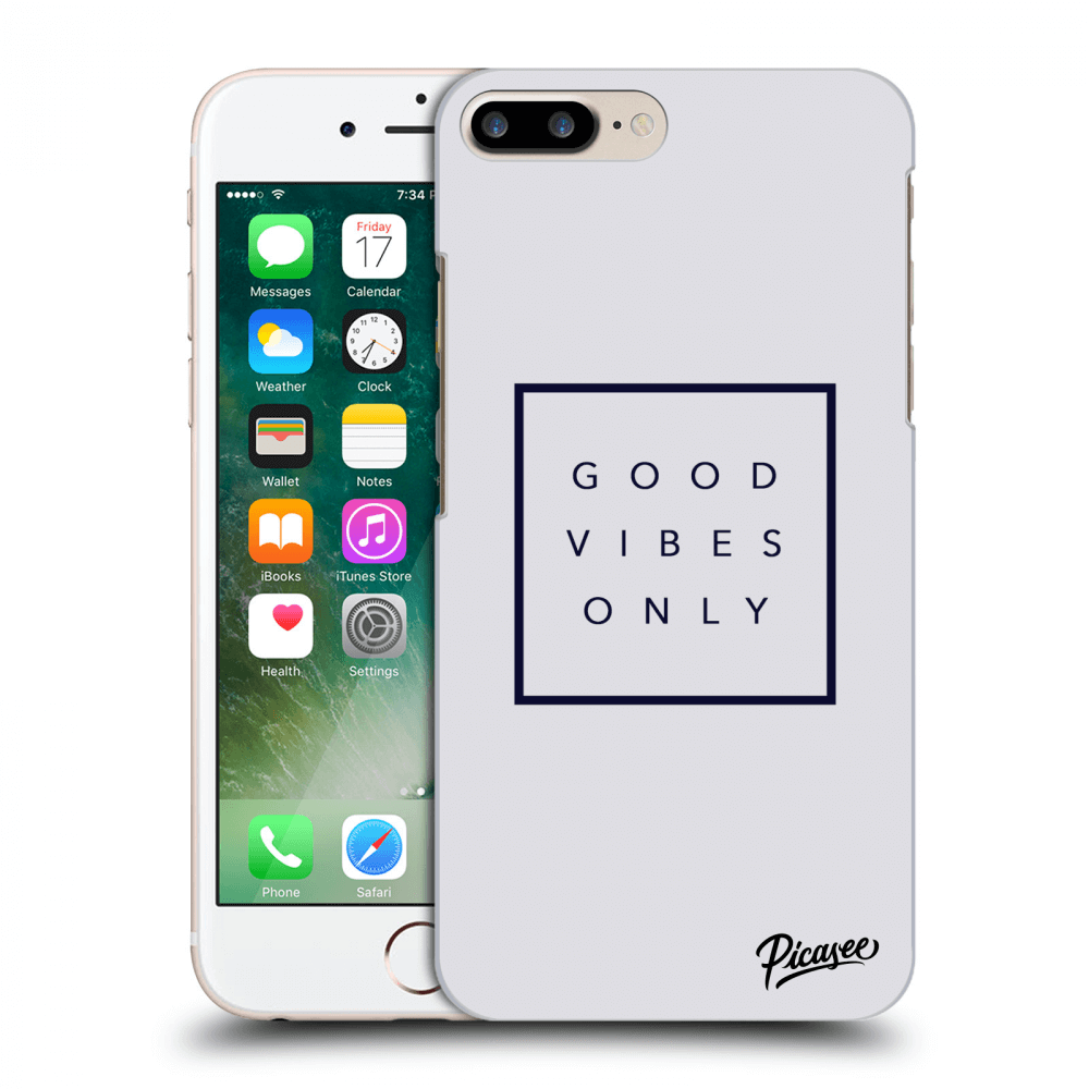 Picasee ULTIMATE CASE pro Apple iPhone 7 Plus - Good vibes only