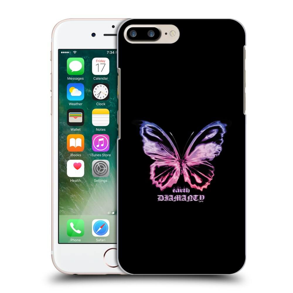 Picasee ULTIMATE CASE pro Apple iPhone 7 Plus - Diamanty Purple
