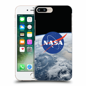 Picasee silikónový čierny obal pre Apple iPhone 7 Plus - Nasa Earth