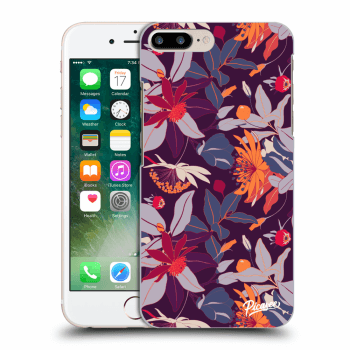 Obal pre Apple iPhone 7 Plus - Purple Leaf