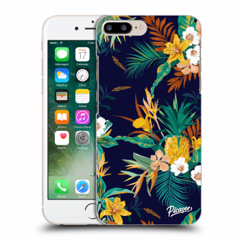 Picasee silikónový prehľadný obal pre Apple iPhone 7 Plus - Pineapple Color
