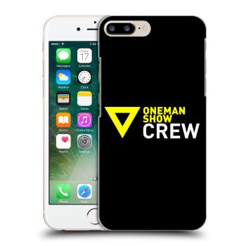 Picasee silikónový čierny obal pre Apple iPhone 7 Plus - ONEMANSHOW CREW