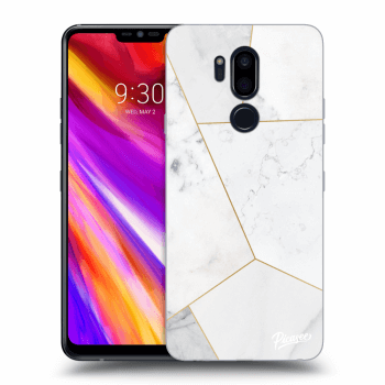 Obal pre LG G7 ThinQ - White tile