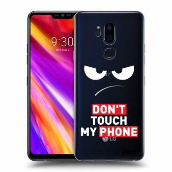 Obal pre LG G7 ThinQ - Angry Eyes - Transparent
