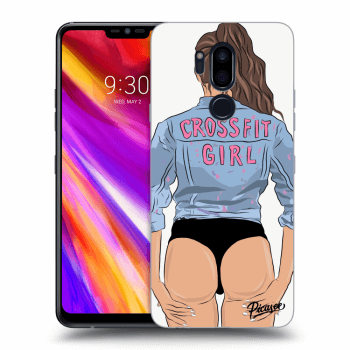 Obal pre LG G7 ThinQ - Crossfit girl - nickynellow