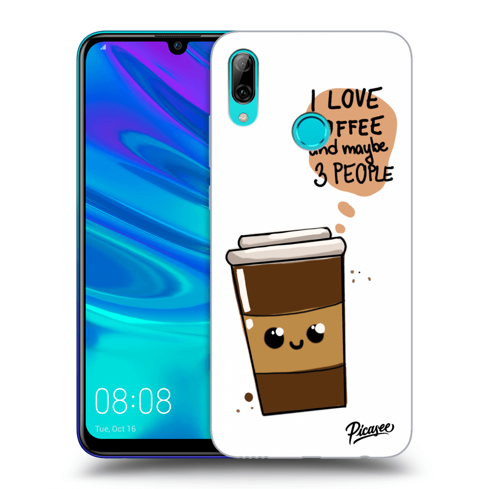 Picasee ULTIMATE CASE pro Huawei P Smart 2019 - Cute coffee