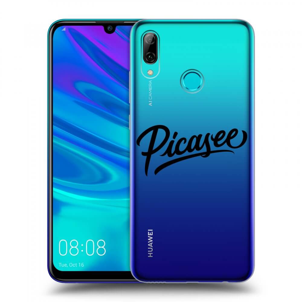 Picasee silikónový prehľadný obal pre Huawei P Smart 2019 - Picasee - old logo - black