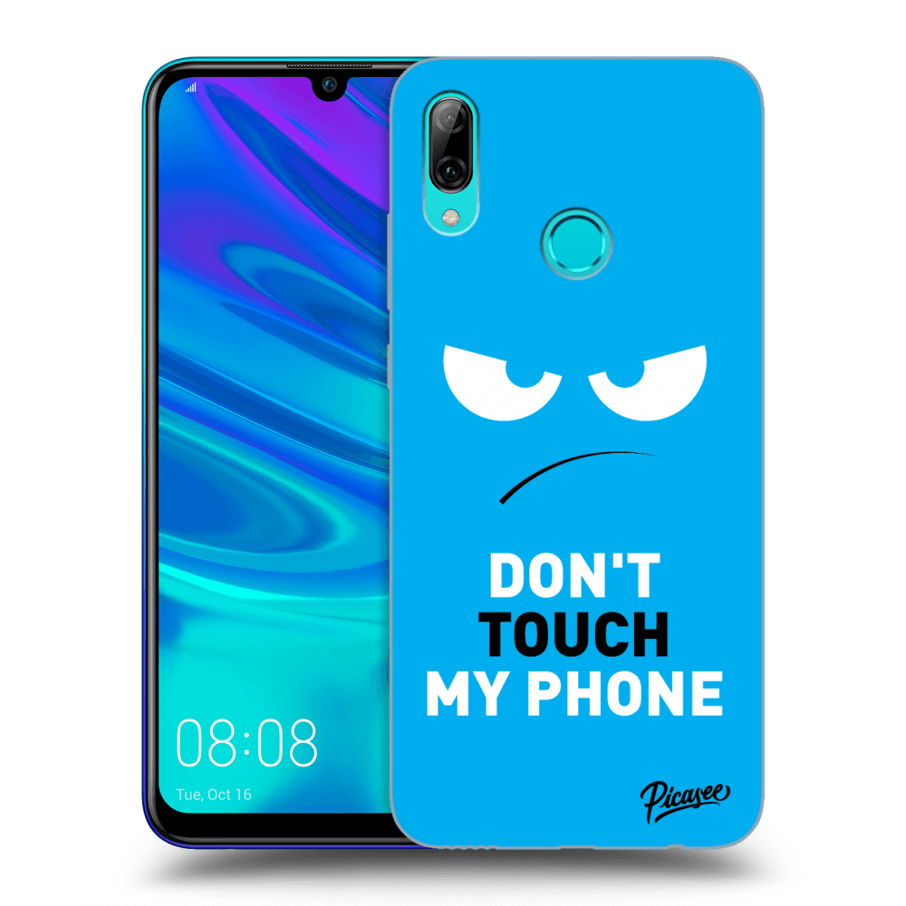 Picasee ULTIMATE CASE pro Huawei P Smart 2019 - Angry Eyes - Blue