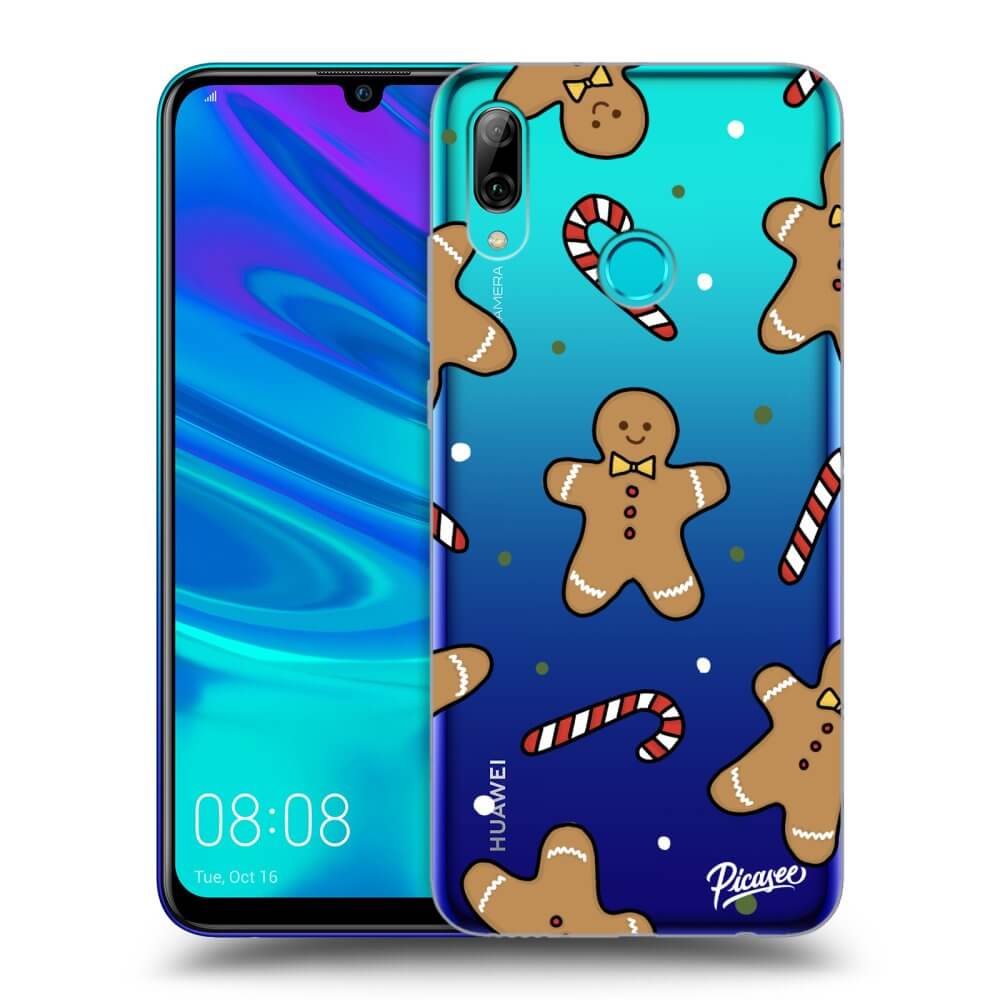 Picasee silikónový prehľadný obal pre Huawei P Smart 2019 - Gingerbread