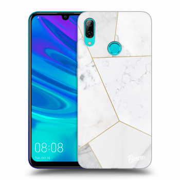 Obal pre Huawei P Smart 2019 - White tile