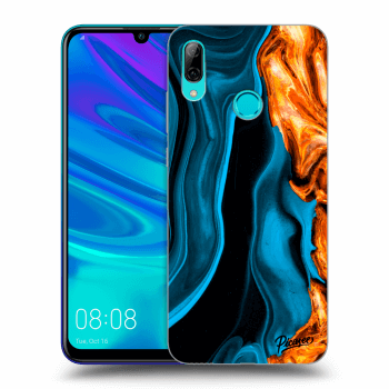 Obal pre Huawei P Smart 2019 - Gold blue