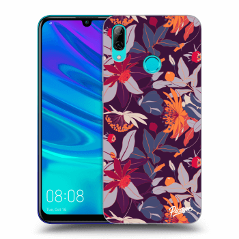 Obal pre Huawei P Smart 2019 - Purple Leaf