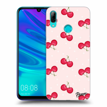 Picasee silikónový prehľadný obal pre Huawei P Smart 2019 - Cherries