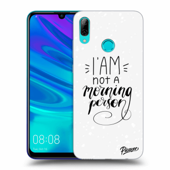 Picasee ULTIMATE CASE pro Huawei P Smart 2019 - I am not a morning person