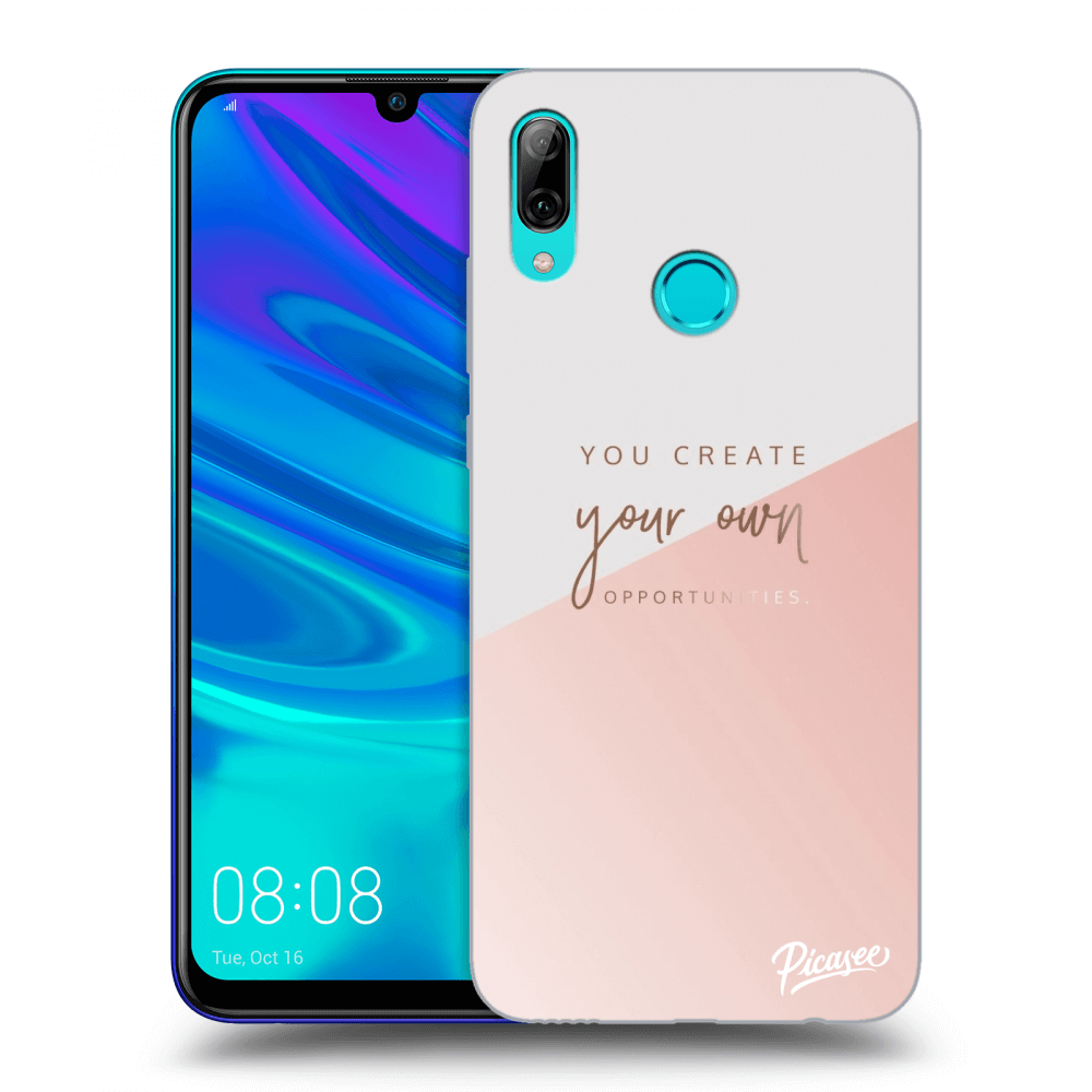 Picasee silikónový čierny obal pre Huawei P Smart 2019 - You create your own opportunities