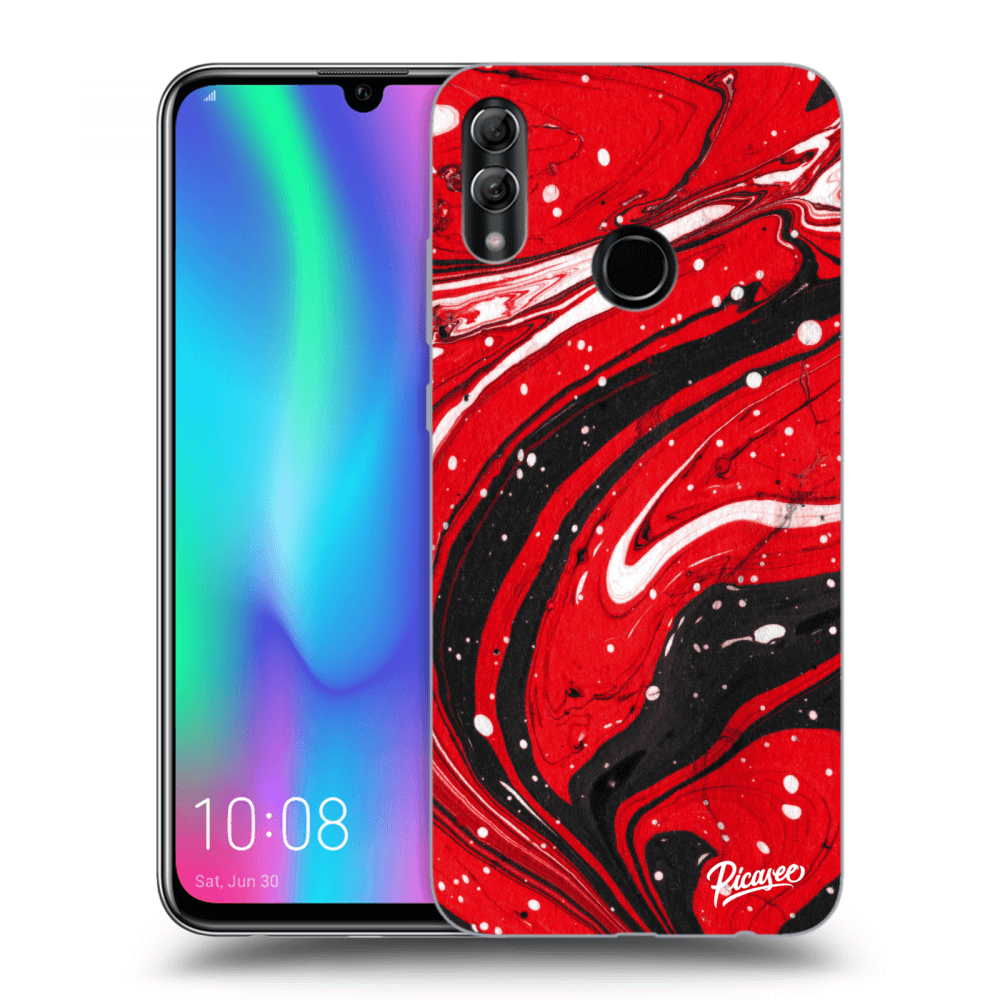 Picasee ULTIMATE CASE pro Honor 10 Lite - Red black