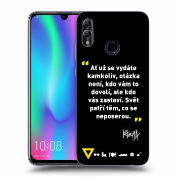 Obal pre Honor 10 Lite - Kazma - SVĚT PATŘÍ TĚM, CO SE NEPOSEROU