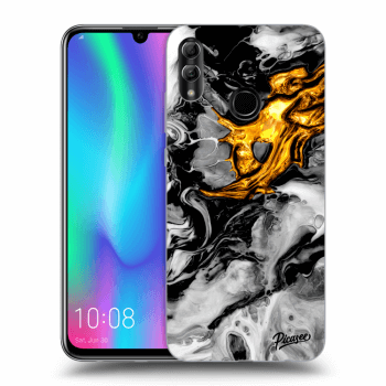 Obal pre Honor 10 Lite - Black Gold 2