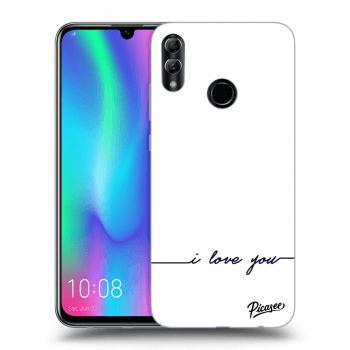 Picasee ULTIMATE CASE pro Honor 10 Lite - I love you