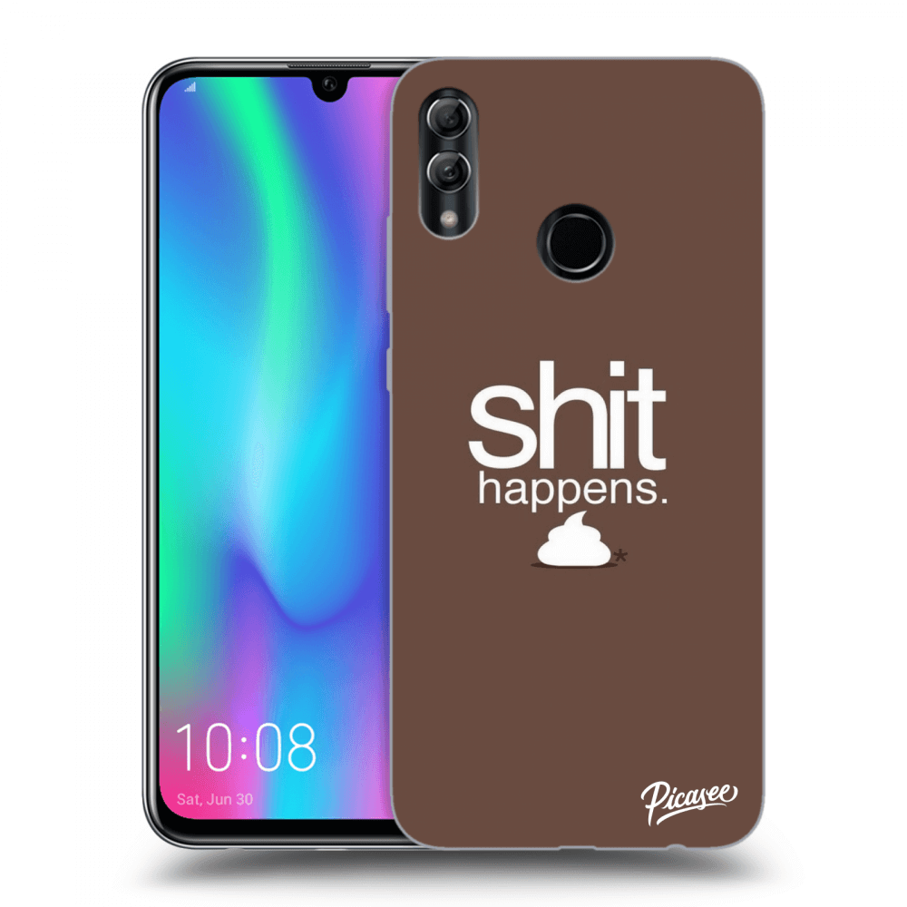 Picasee ULTIMATE CASE pro Honor 10 Lite - Shit happens