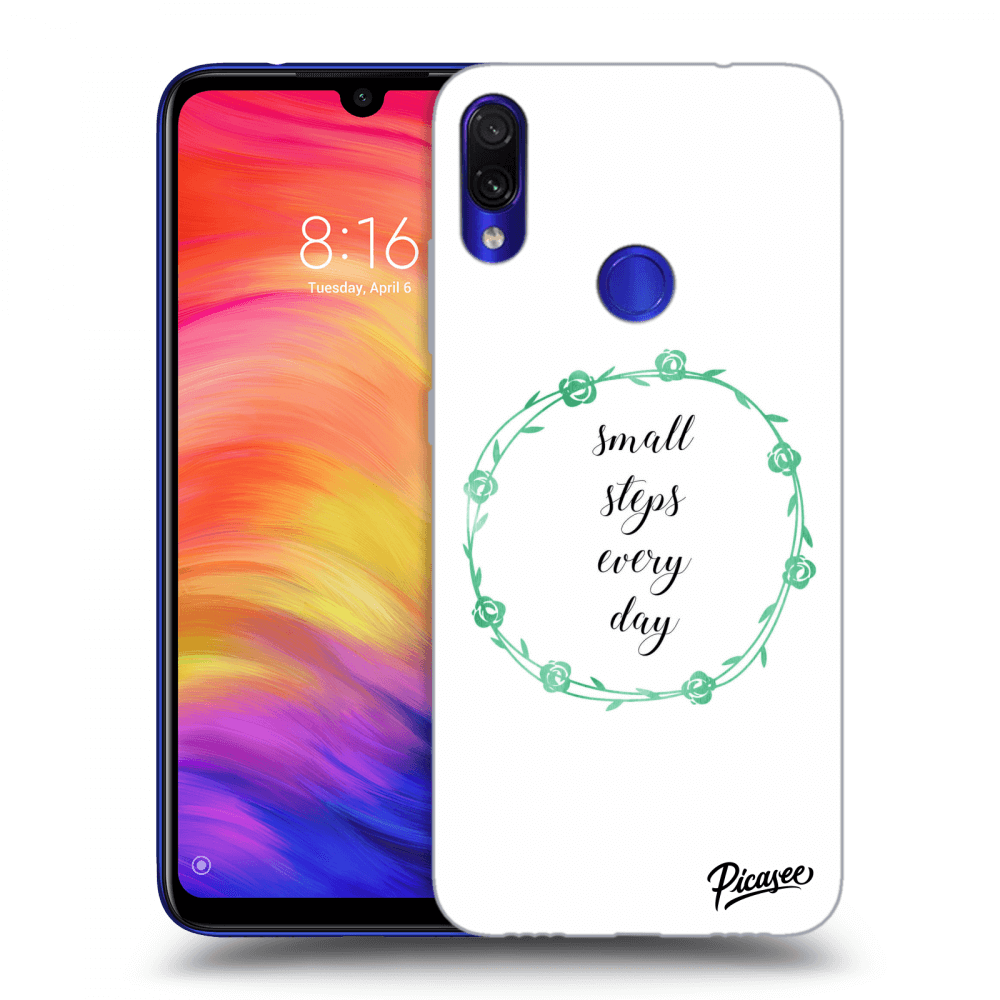 Picasee ULTIMATE CASE pro Xiaomi Redmi Note 7 - Small steps every day