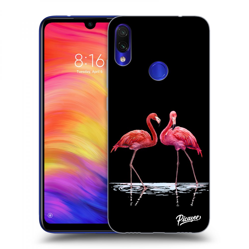 Picasee ULTIMATE CASE pro Xiaomi Redmi Note 7 - Flamingos couple