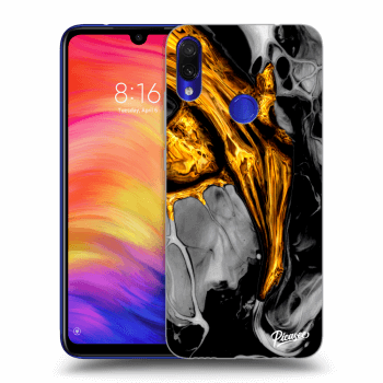 Obal pre Xiaomi Redmi Note 7 - Black Gold