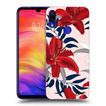 Obal pre Xiaomi Redmi Note 7 - Red Lily