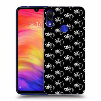 Obal pre Xiaomi Redmi Note 7 - Separ - White On Black