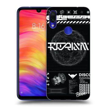 Obal pre Xiaomi Redmi Note 7 - BLACK DISCO