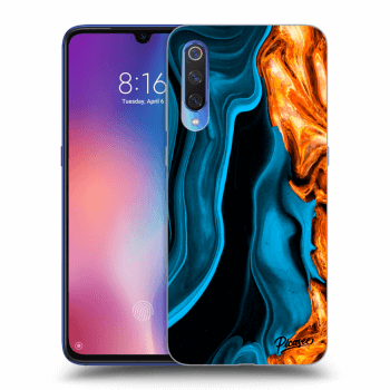 Obal pre Xiaomi Mi 9 - Gold blue