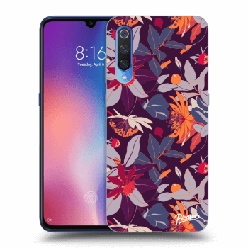 Obal pre Xiaomi Mi 9 - Purple Leaf