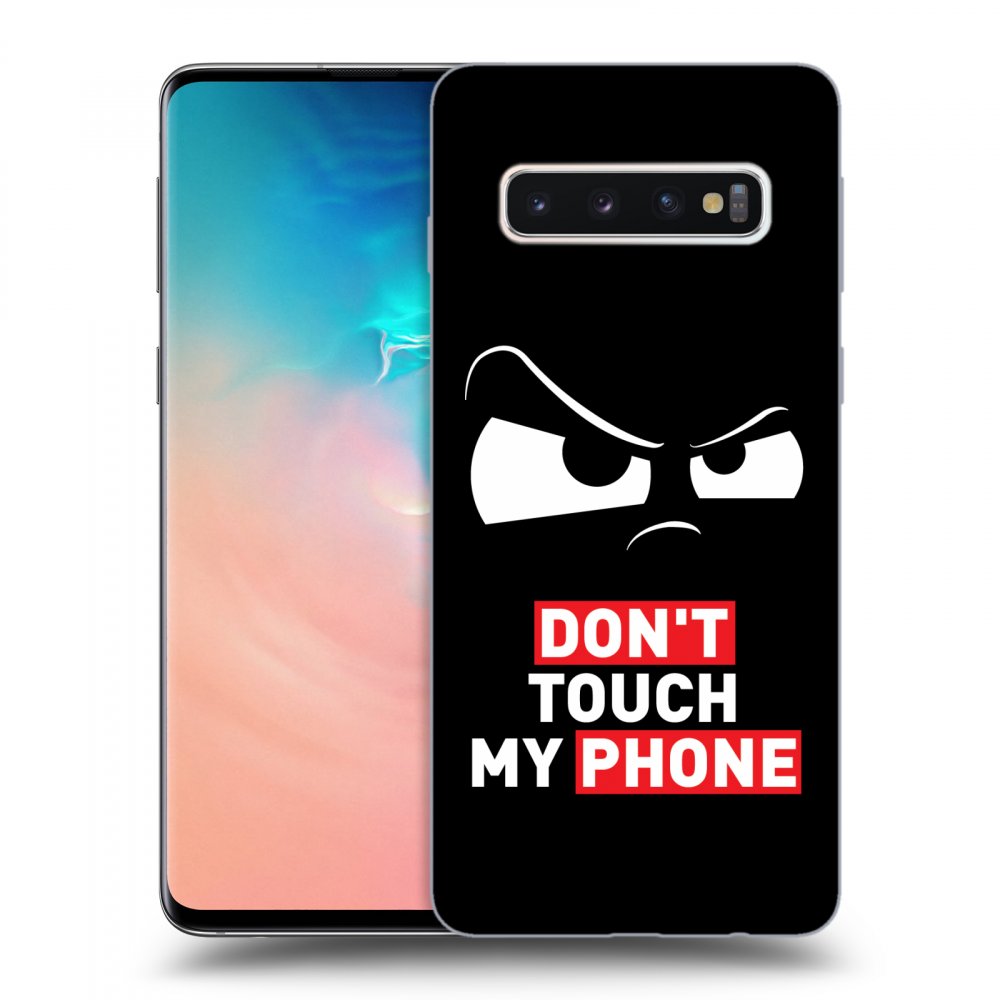 Picasee ULTIMATE CASE pro Samsung Galaxy S10 G973 - Cloudy Eye - Transparent
