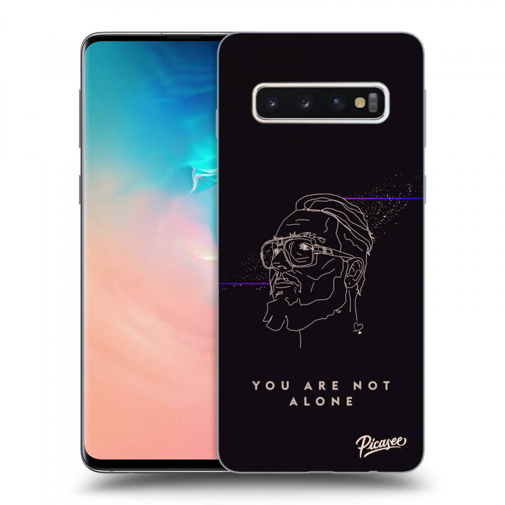 Picasee ULTIMATE CASE pro Samsung Galaxy S10 G973 - You are not alone