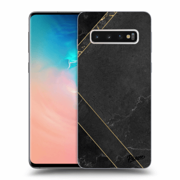 Obal pre Samsung Galaxy S10 G973 - Black tile