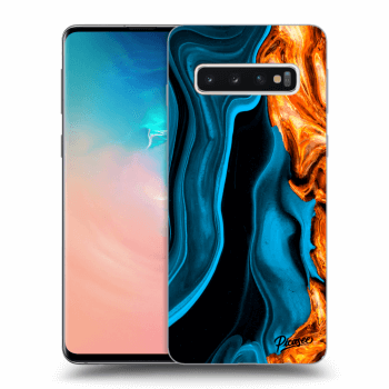 Obal pre Samsung Galaxy S10 G973 - Gold blue